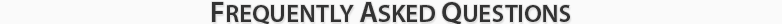 Frequently Asked Questions