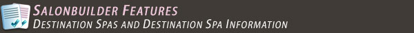 Destination Spas and Destination Spa Information