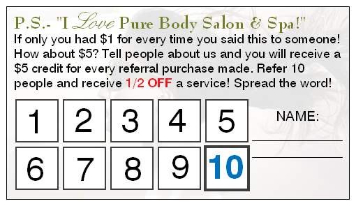 Client Referral Card