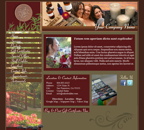 Zen Garden Red Website Design (12)