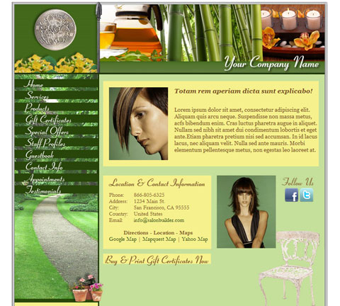 English Garden Green Website Design (14)