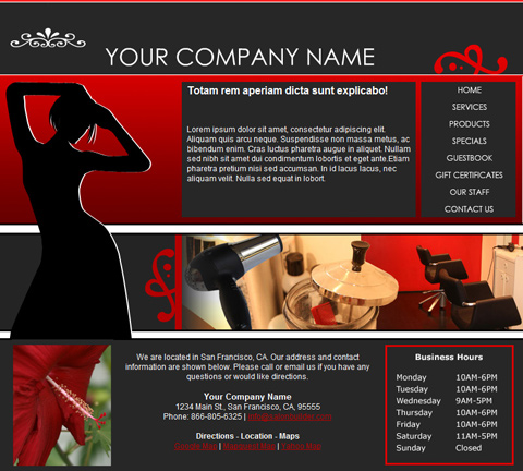 Fashion Red Website Design (166)