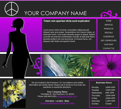 Fashion Purple Website Design (168)