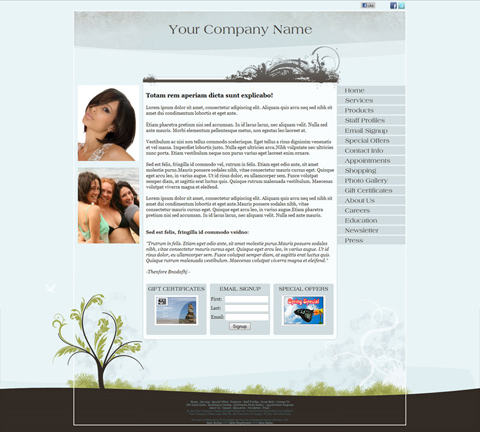 Oasis Blue Website Design (246)
