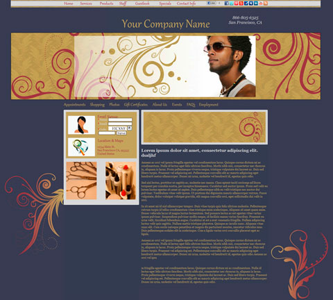Flourishes Regal Blue Website Design (274)