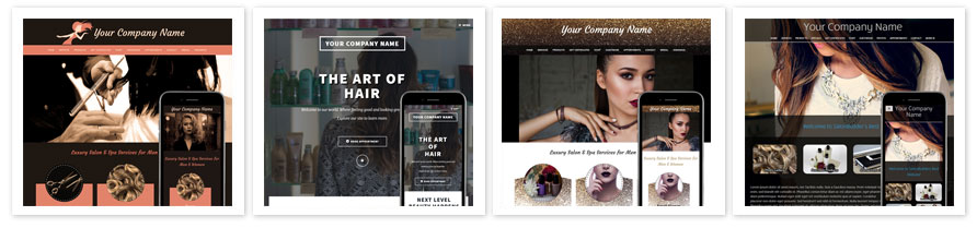 Salon Website Designs