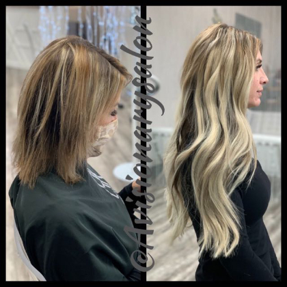 A Visionary Salon Gallery -Before & Afters~Hair Extensions