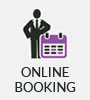 Online booking button