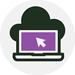 computer cloud icon