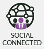 Social connected button