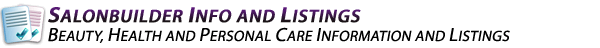Beauty, Health and Personal Care Service Information