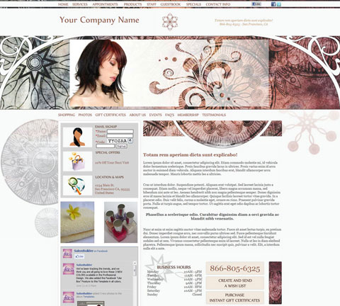 Mayan Red Website Design (263)