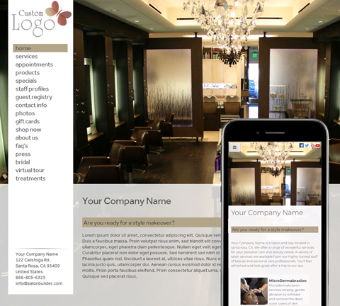 Attraction Salon Website Design (61)