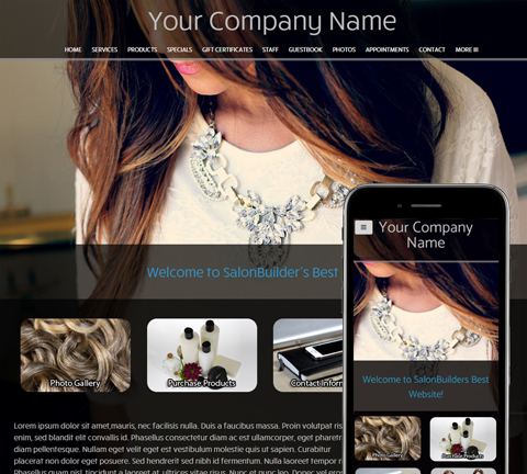 Stylish Salon Website Design (91)