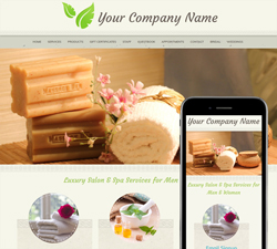 Natural Spa Website Design (251)