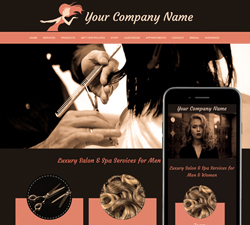 Vintage Salon Website Design (253)