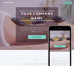 Dynamic White Website Design (871)