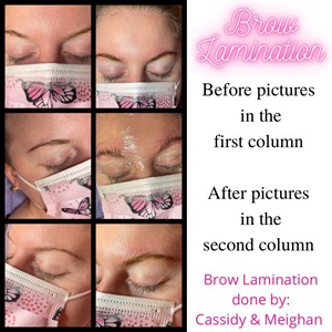 Brow Lamination Photo