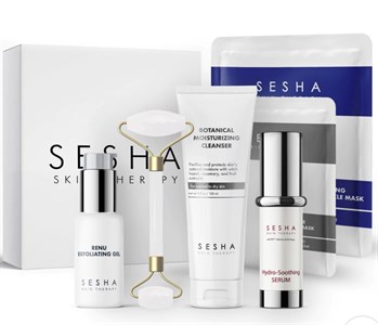 SESHA THERAPY FACIAL WITH GUA SHA STONE MASSAGE Photo