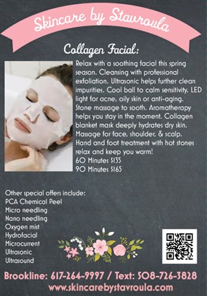 Escape With A Spring Collagen Facial 
 
 Photo