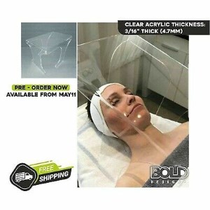 Plexiglass Facial Available for Safety Photo